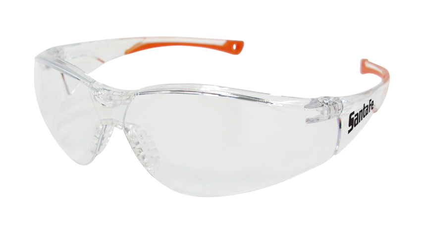 MAXISAFE SAFETY GLASSES SANTA FE CLEAR 